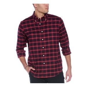 ★ NWT Brooks Brothers Long Sleeve Button Up - Red/Blue ★